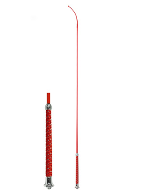 39" DRESSAGE WHIP- RED