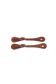 LEATHER SPUR STRAPS-BROWN